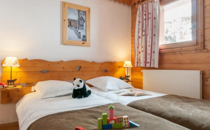 Les Alpages de Chantel, Les Arcs, Twin Bedrooms
